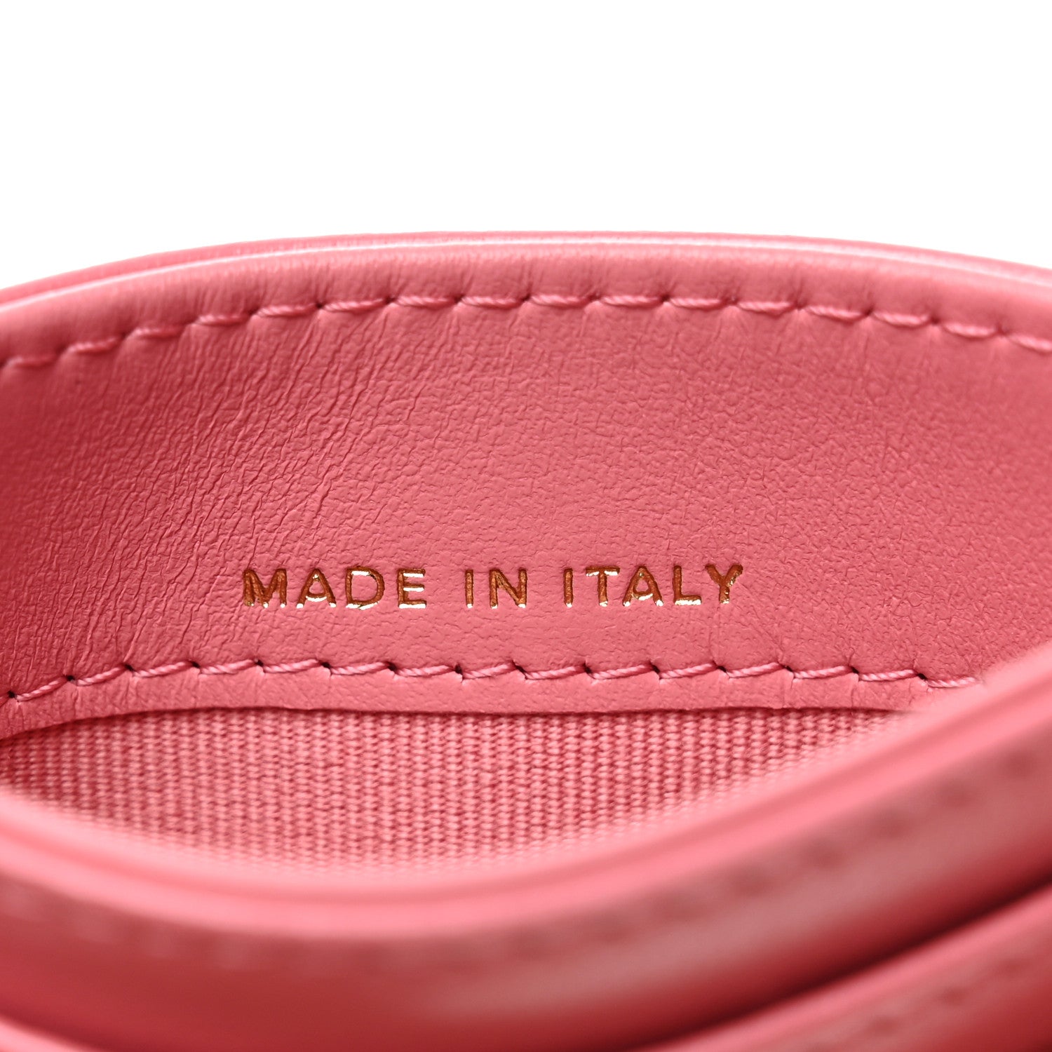 Chanel Lambskin Quilted Chanel 19 Card Holder Pink 7 of 9