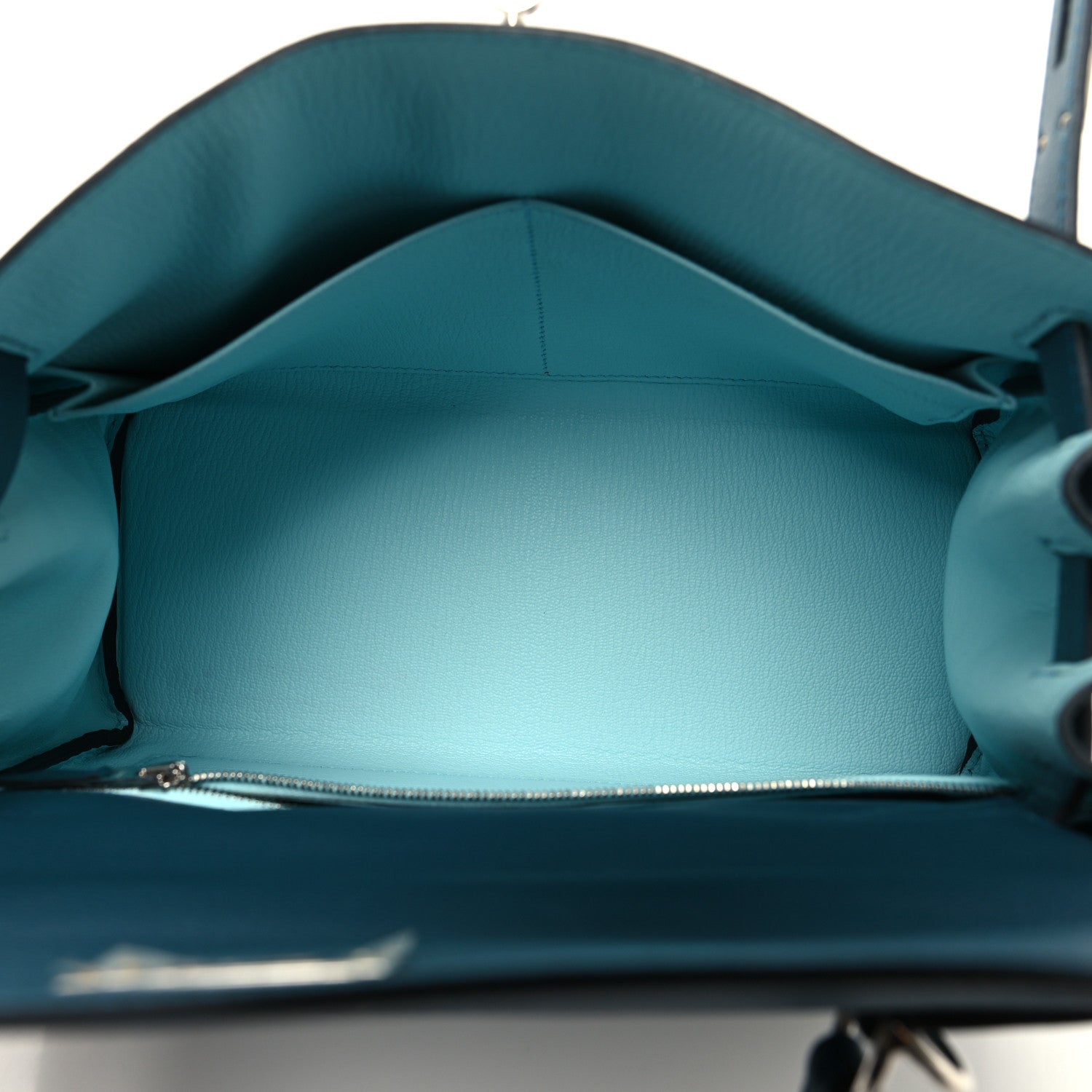 Hermes Evercolor Verso Kelly Retourne 28 Colvert Bleu Zephyr 5 of 11