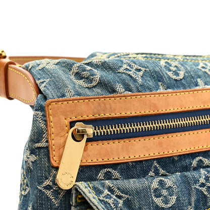 Louis Vuitton Monogram Denim Baggy PM Blue 15 of 16