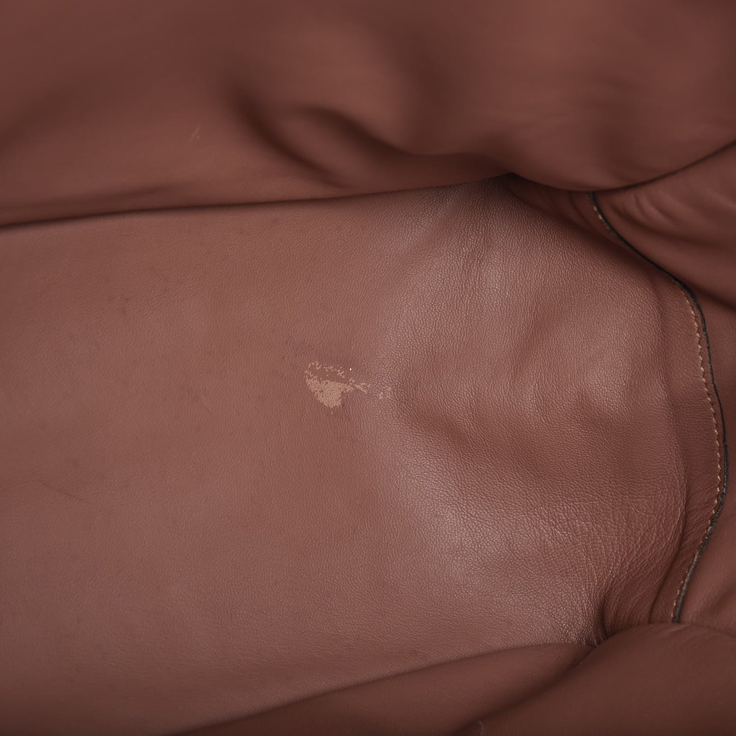 Grained Calfskin To Be Cool Tote Brownish