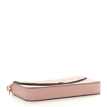 Louis Vuitton Empreinte Pochette Felicie Chain Wallet Rose Poudre 5 of 12