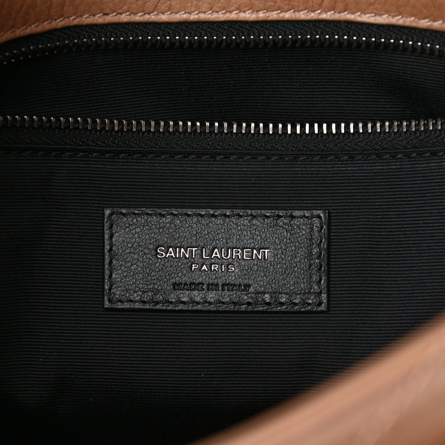Crinkled Calfskin Matelasse Monogram Medium Niki Chain Satchel Dark Toffee