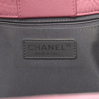 Chanel Calfskin Cerf Shopper Tote Pink 5 of 11