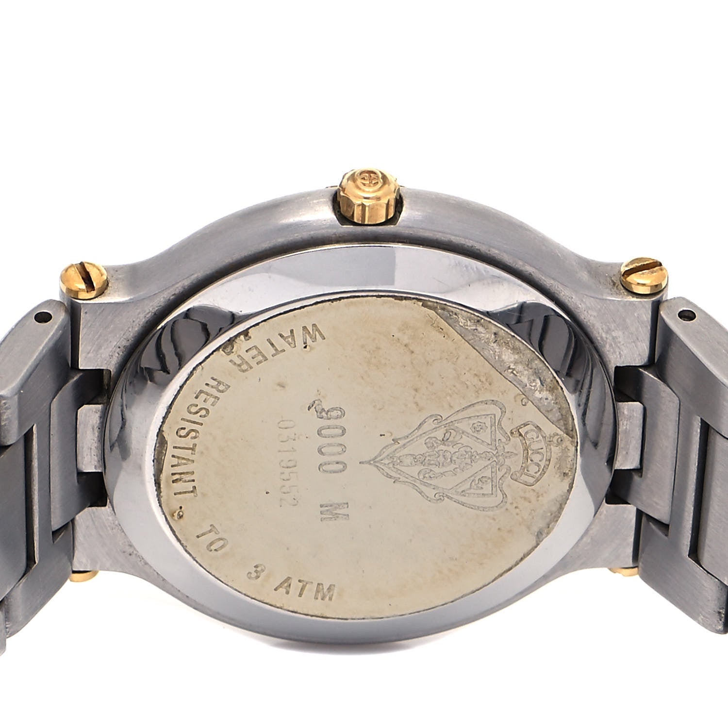 Gucci Stainless Steel 32mm 9000M Quartz Watch Grey 4 of 4