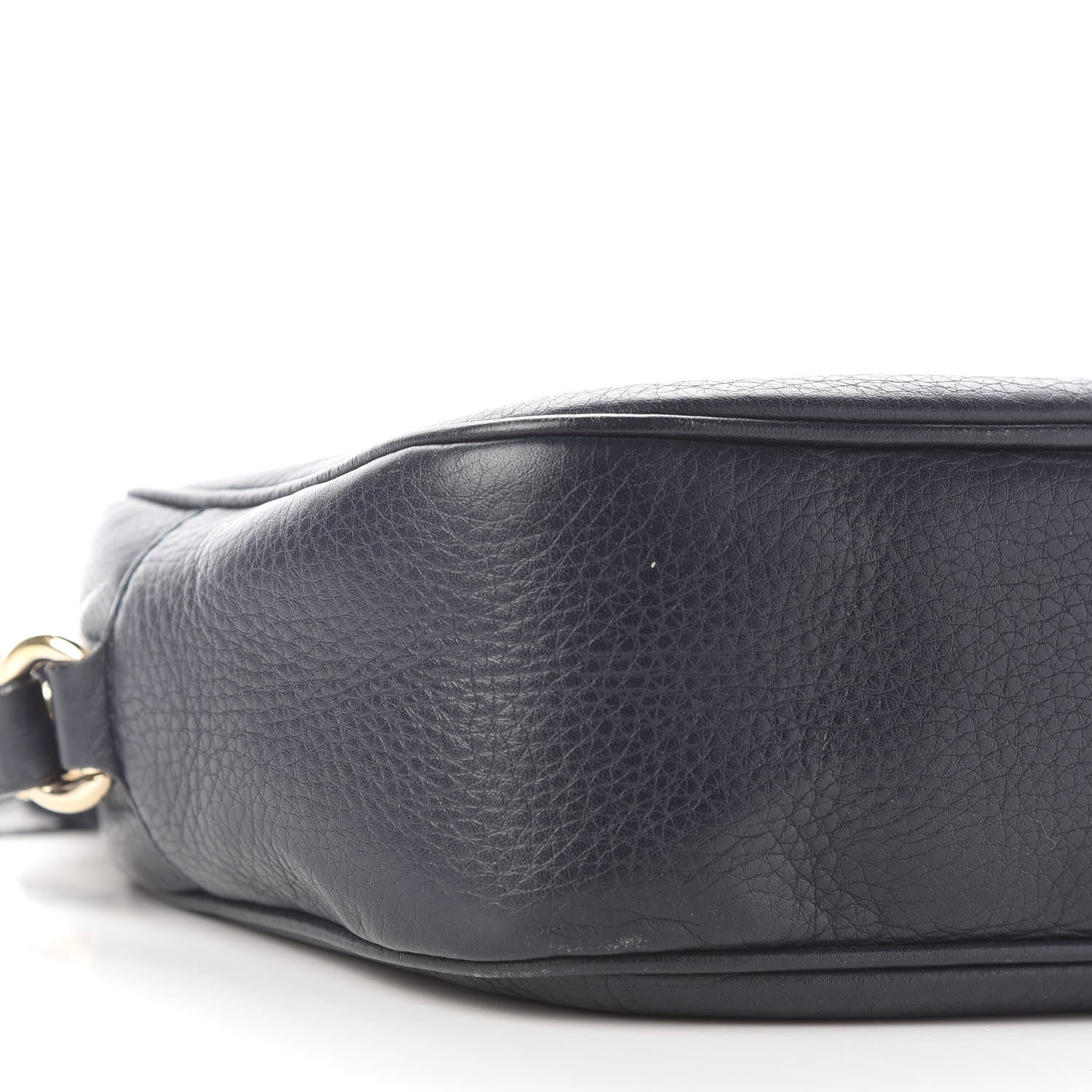 Gucci Pebbled Calfskin Small Soho Disco Bag Blue 8 of 12
