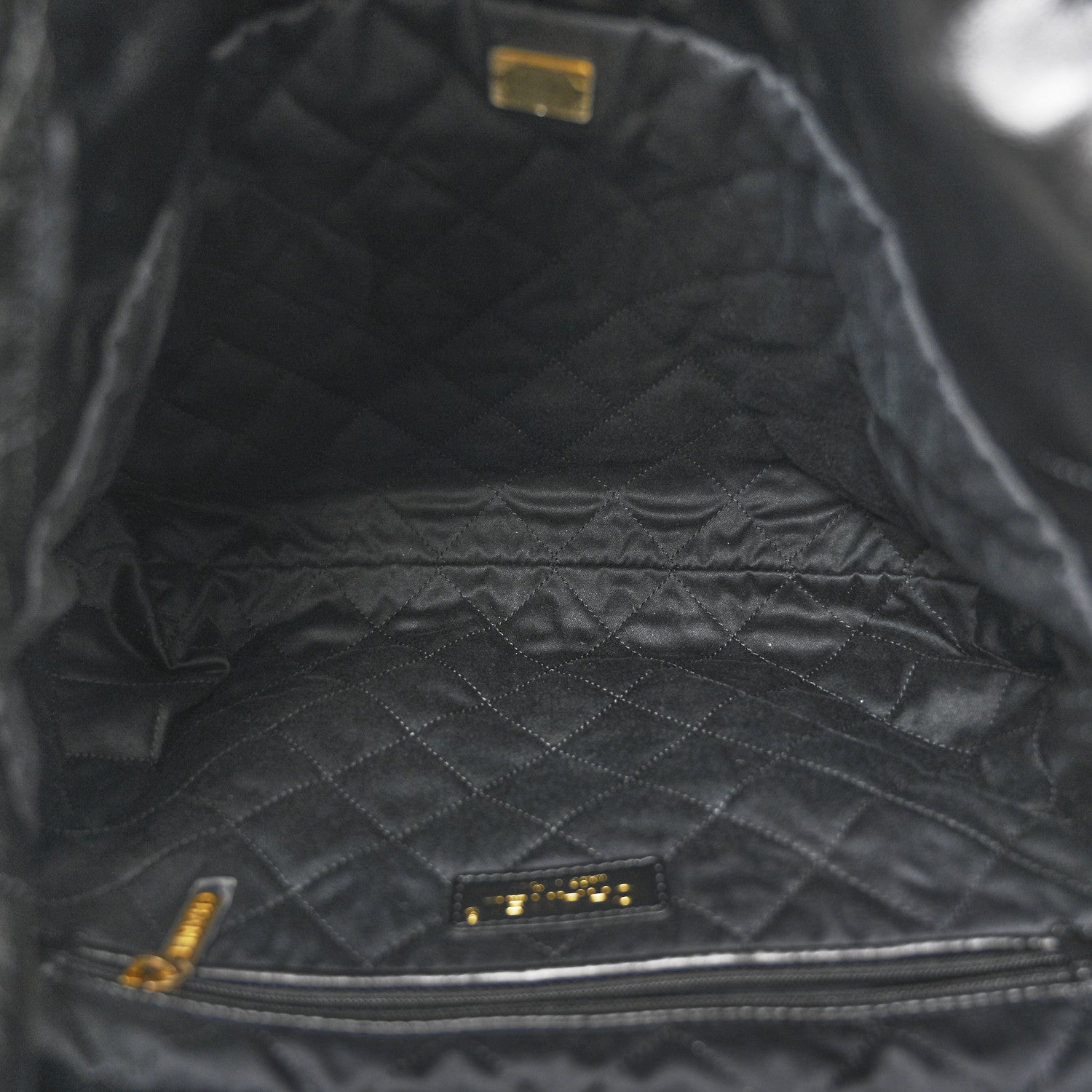 Chanel Shiny Calfskin Quilted Small Chanel 22 Black 6 of 11