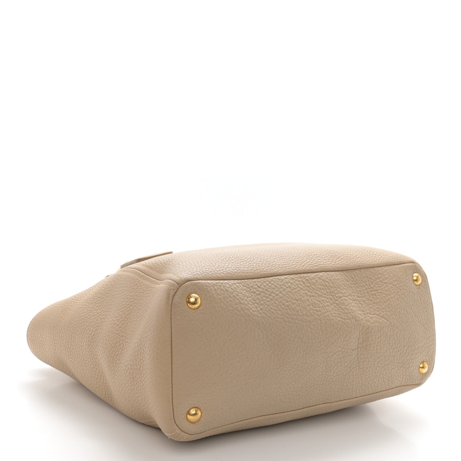 Prada Vitello Daino Shoulder Bag Sabbia 4 of 14