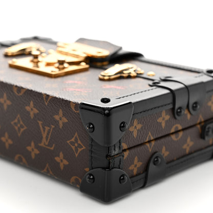 Louis Vuitton Monogram Petite Malle Black 9 of 11