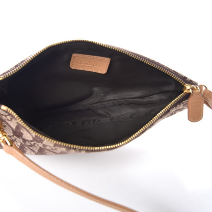 Christian Dior Monogram Mini Saddle Pochette Brown 5 of 9