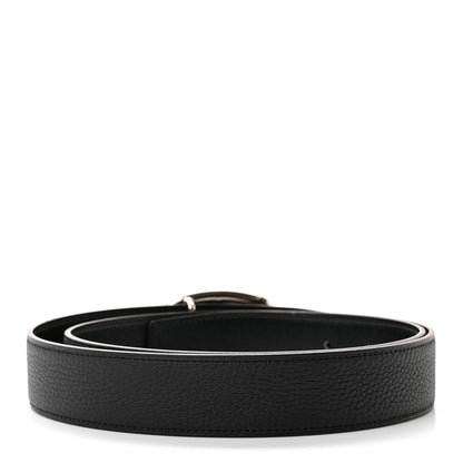 Hermes Togo Chaine D'Ancre Belt 95 38 Black 2 of 6