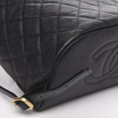 Chanel Caviar Quilted Filigree Backpack Black 8 of 10