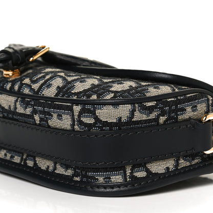 Christian Dior Oblique Bobby East West Bobby Bag Blue 10 of 10