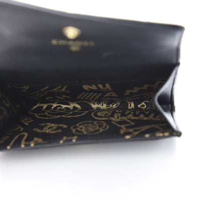 Chanel Lambskin Quilted Flap Card Holder Black 5 of 11
