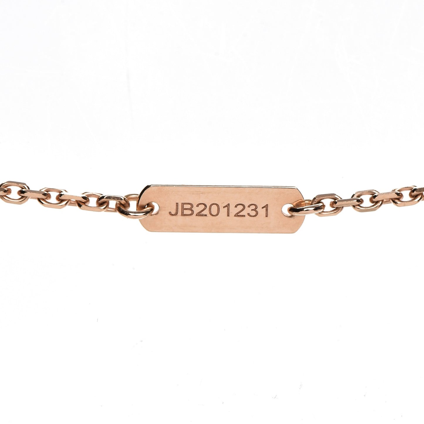 18K Rose Gold Trace Chain