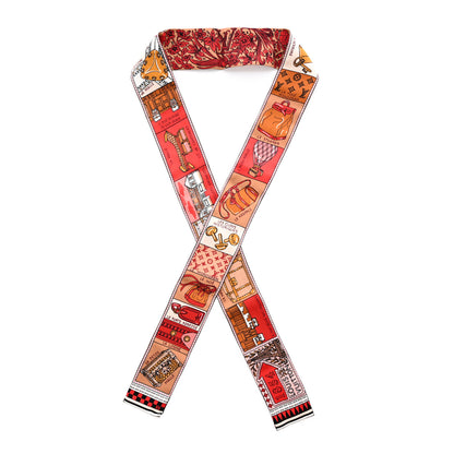 Louis Vuitton Silk Jeu De Louis BB Bandeau Beige 1 of 4