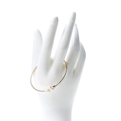 Tiffany 18K Rose Gold Narrow T Wire Bracelet 2 of 5