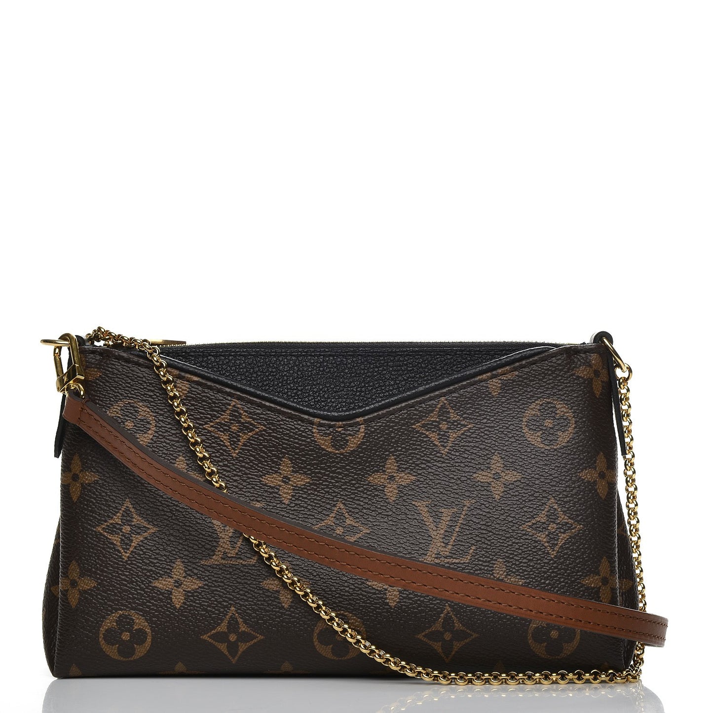 Monogram Pallas Clutch Black