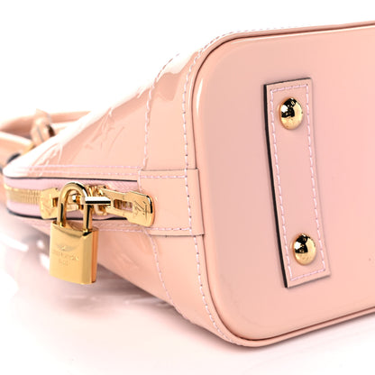 Louis Vuitton Vernis Alma BB Rose Ballerine 7 of 8