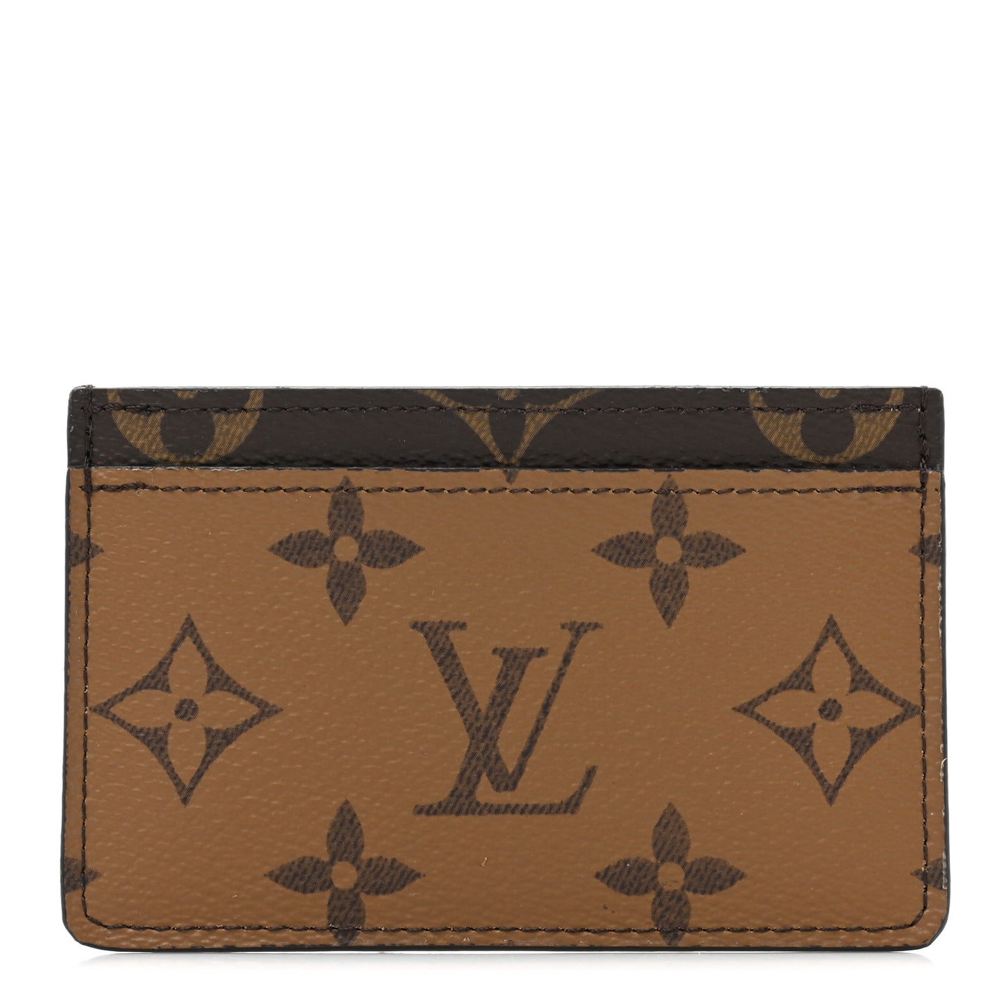 Reverse Monogram Card Holder