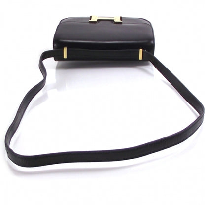 Hermes Box Leather Mini Constance 19 Black 5 of 9