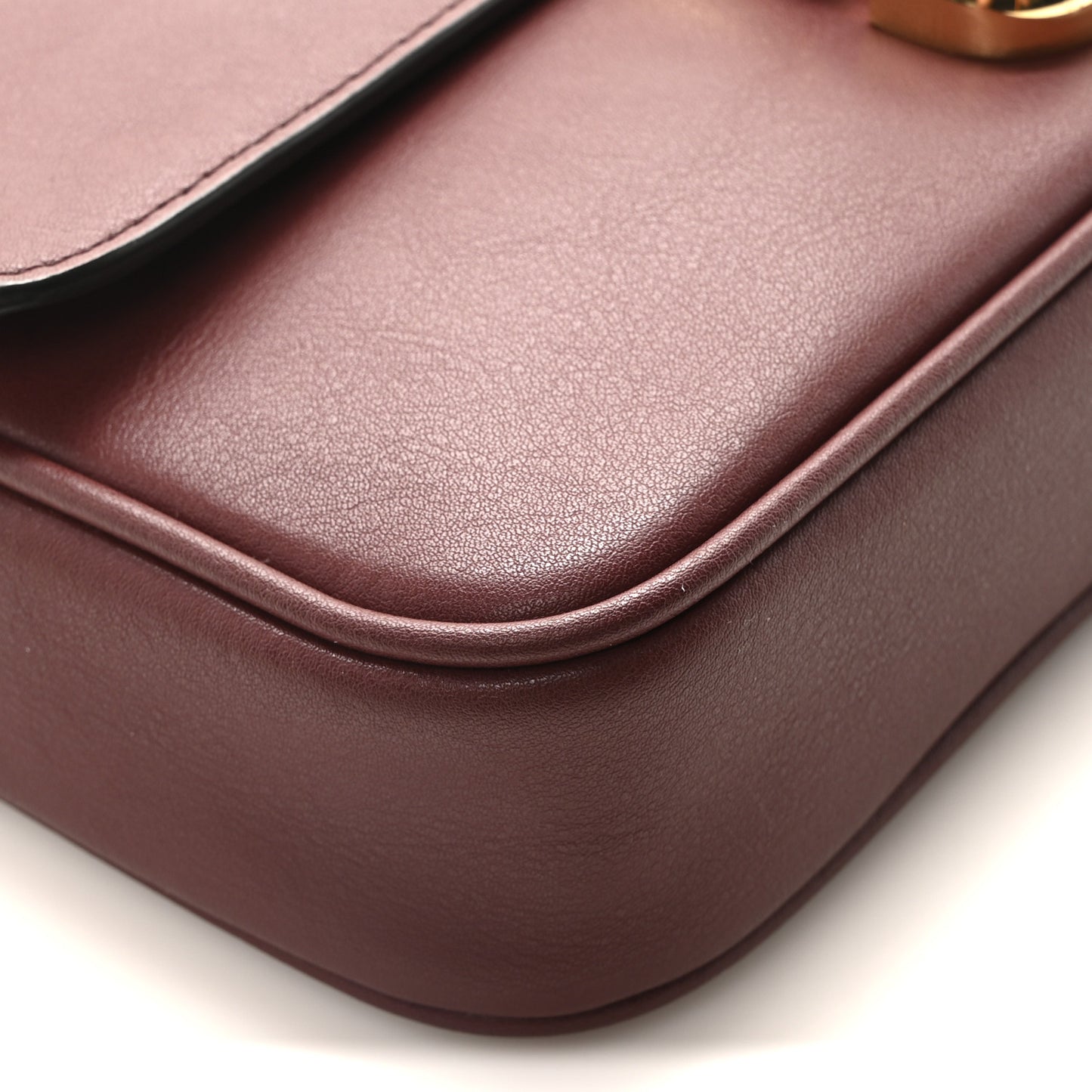 Calfskin The J Marc Shoulder Bag Burgundy