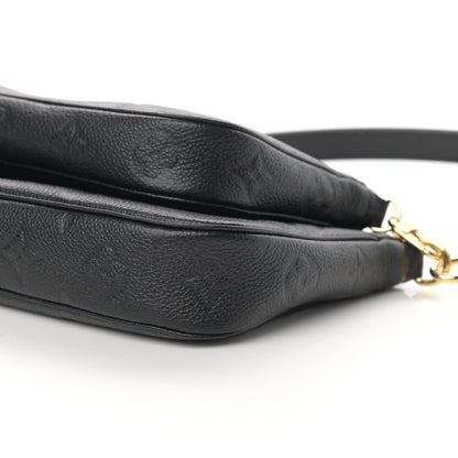 Louis Vuitton Empreinte Monogram Giant Multi Pochette Accessories Black 10 of 10