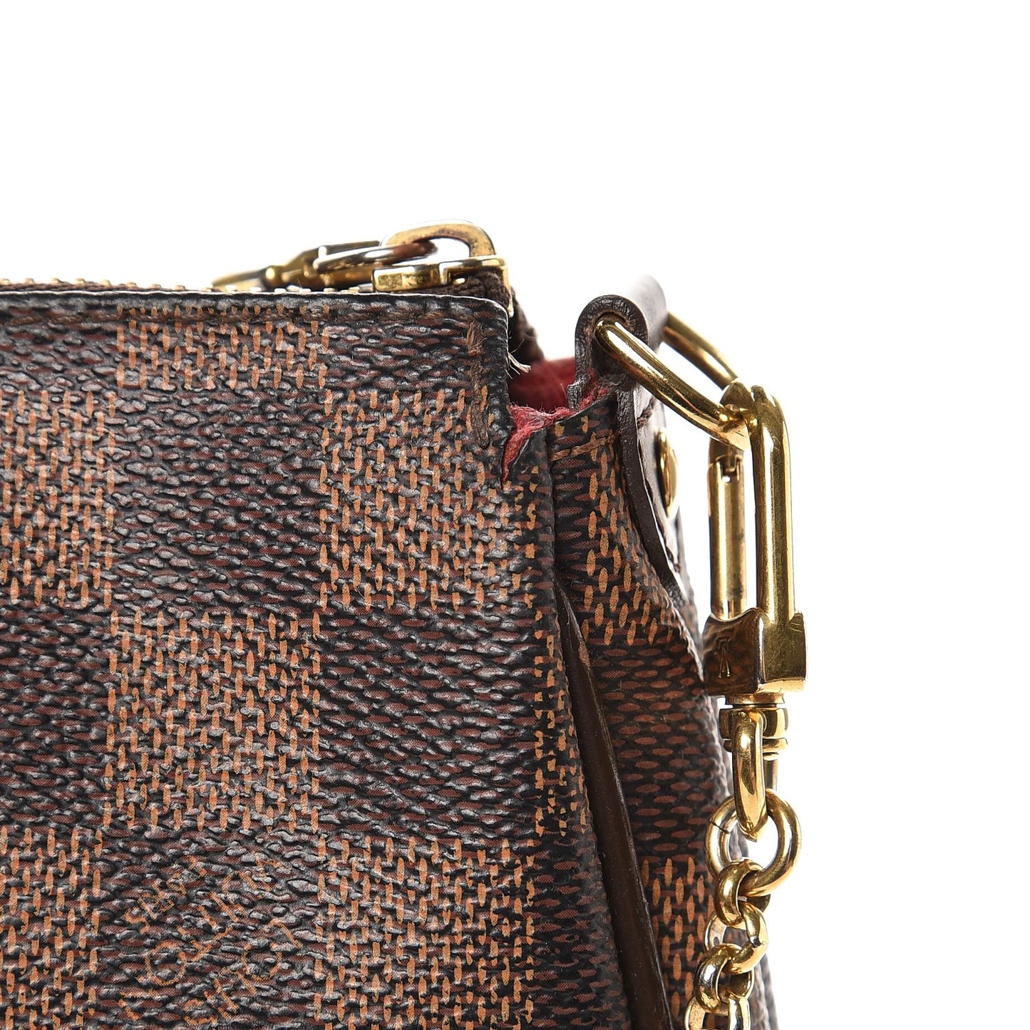 Damier Ebene Eva Clutch