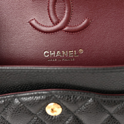 Chanel Caviar Quilted Small Double Flap Black 6 of 11