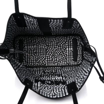 MCM Visetos Medium Liz Reversible Shopper Tote Black 6 of 14