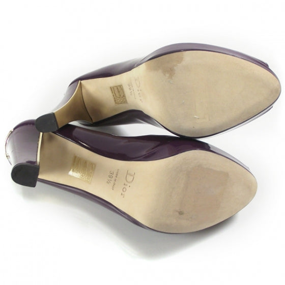 Christian Dior Miss Dior Peep Toe Pumps 39.5 5 of 8