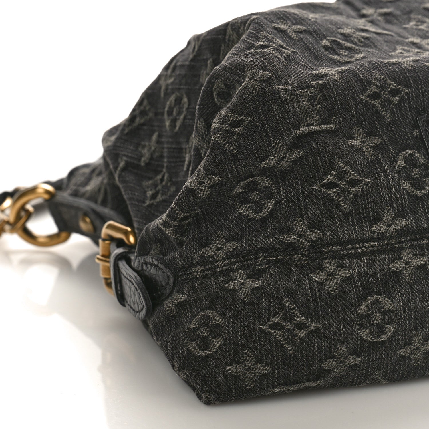 Louis Vuitton Denim Neo Cabby MM Black 7 of 8