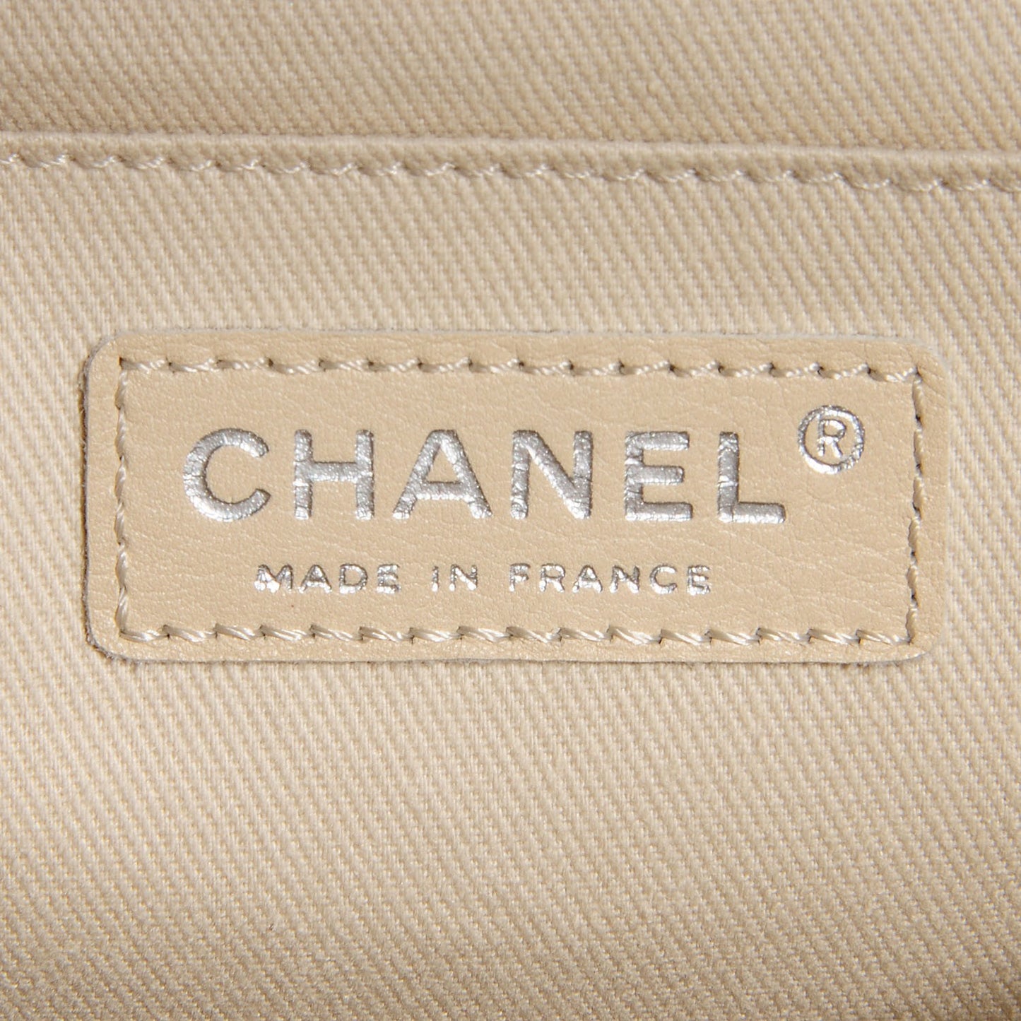 Calfskin Quilted In the Business Flap Dark Blue
