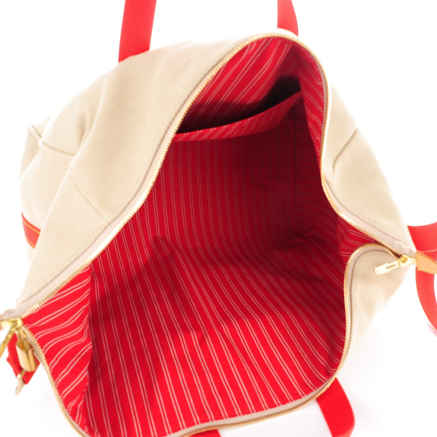 Toile Antigua Sac Weekend Beige