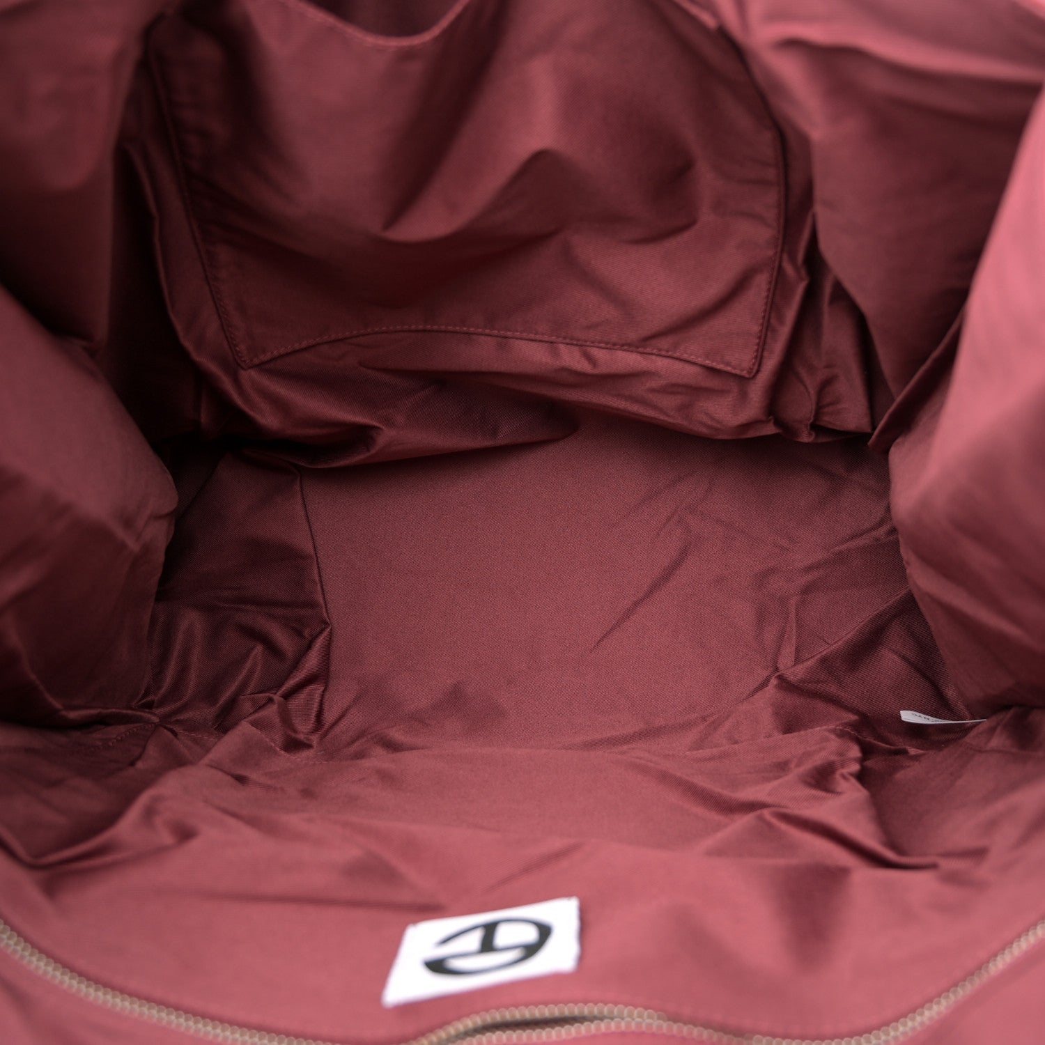 Telfar Vegan Leather Large Shopping Bag Oxblood 5 of 12