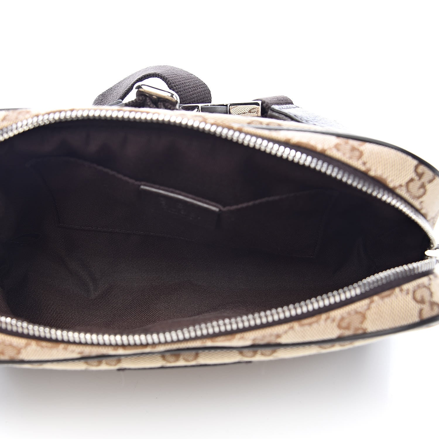Gucci Monogram Belt Bag Dark Brown 5 of 10