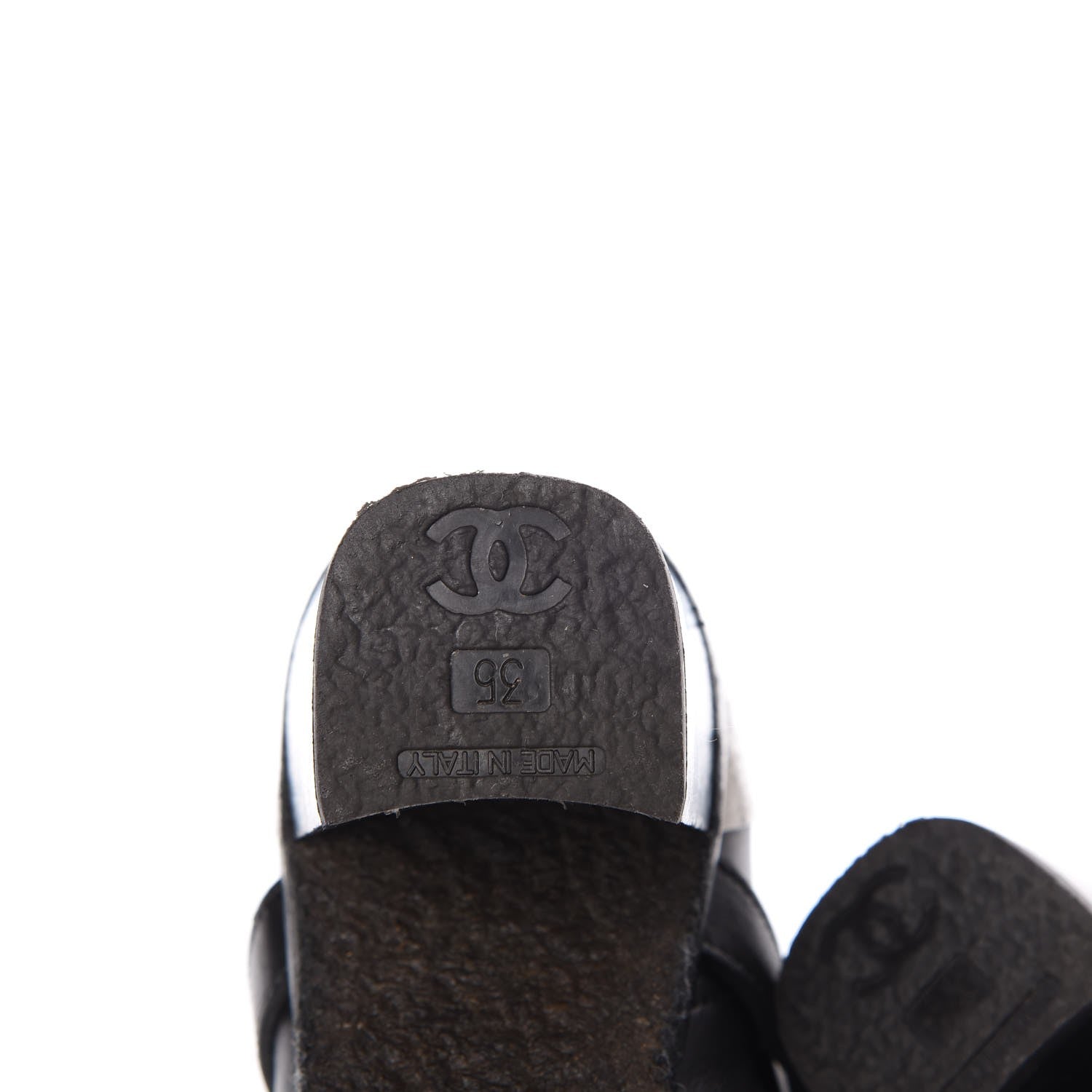 Chanel Calfskin Ankle Boots 35 Black 10 of 10