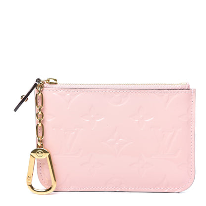 Louis Vuitton Vernis Key Pouch Rose Ballerine 1 of 8