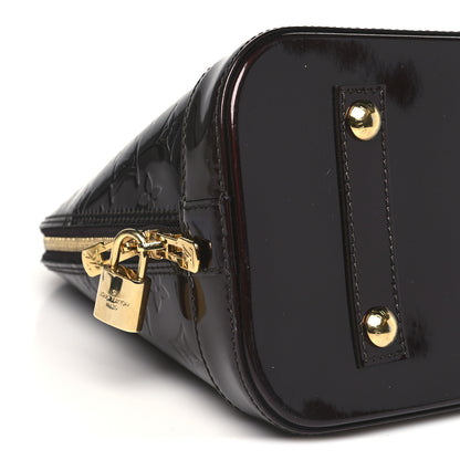 Louis Vuitton Vernis Alma PM Rouge Fauviste 8 of 9