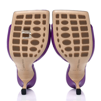 Bottega Veneta Nappa Quilted Rubber Lido Mule Sandals 39 Gumdrop 5 of 8