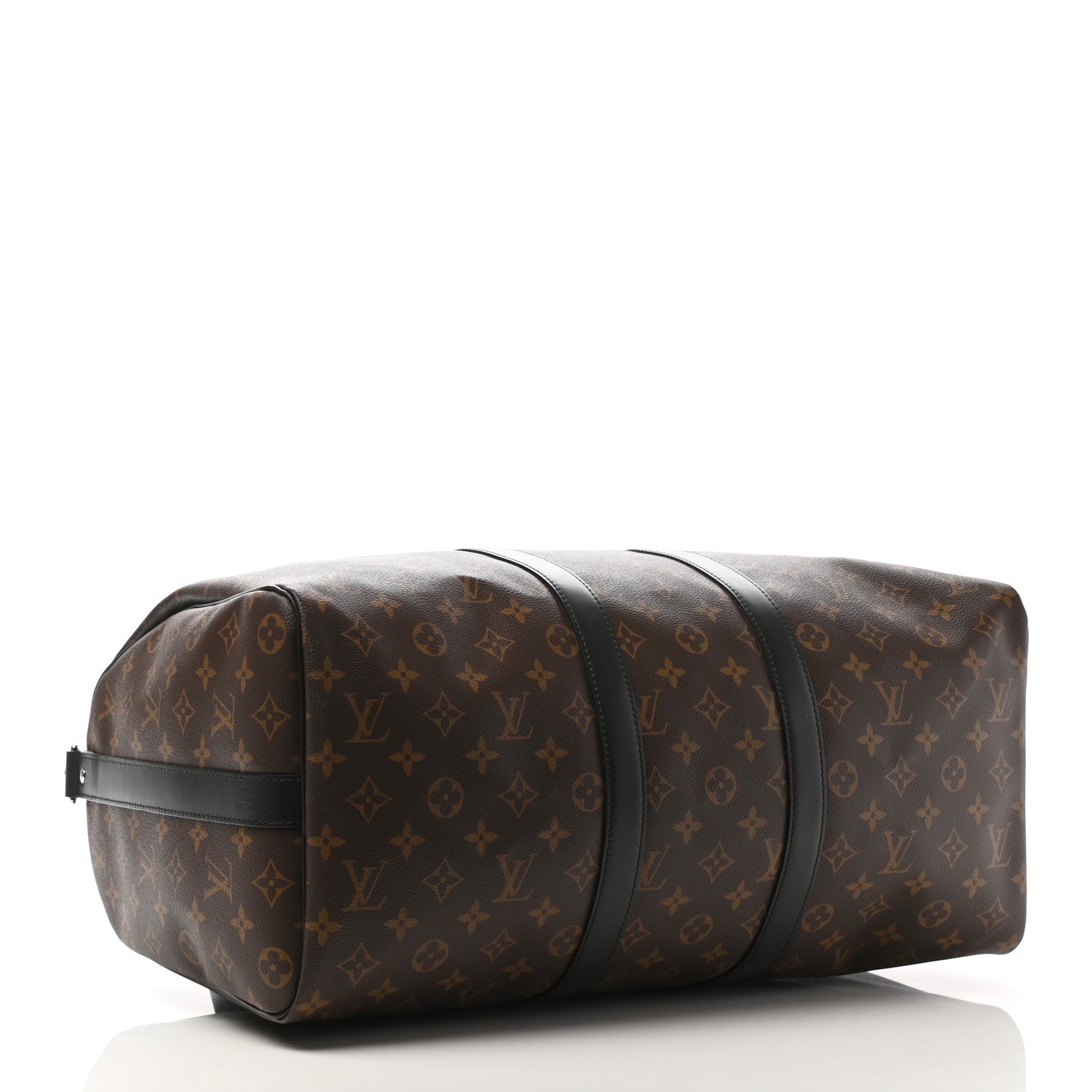 Louis Vuitton Monogram Macassar Keepall Bandouliere 45 4 of 13