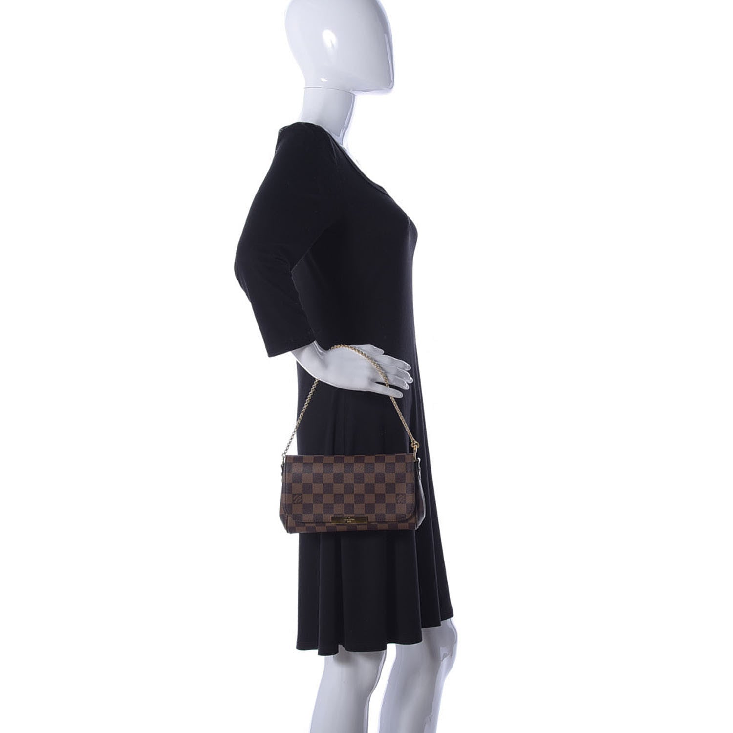 Louis Vuitton Damier Ebene Favorite PM 2 of 18