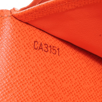 Louis Vuitton Monogram Multicolor Sarah Wallet White Orange 9 of 10