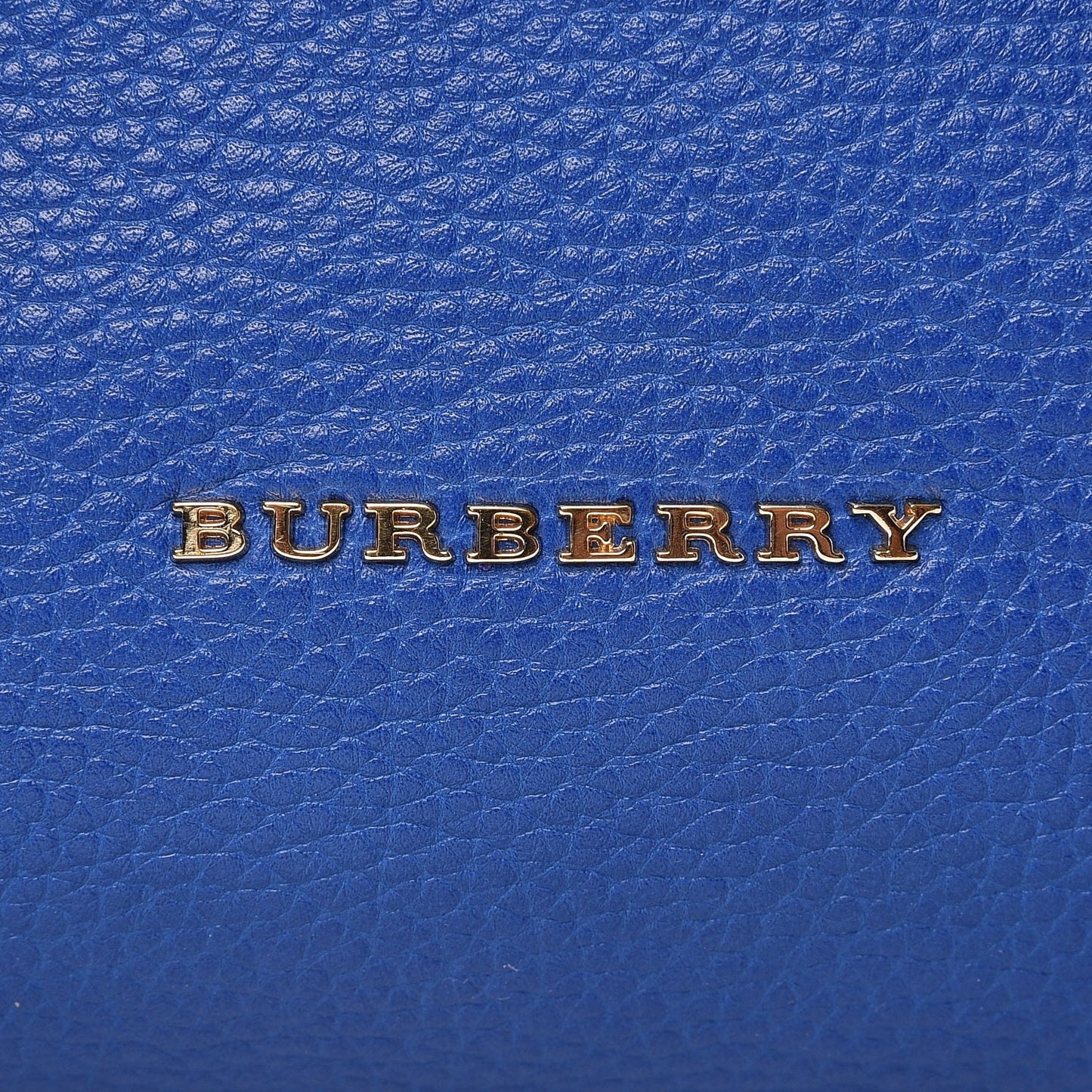 Grainy Calfskin Medium Baynard Tote Brilliant Blue