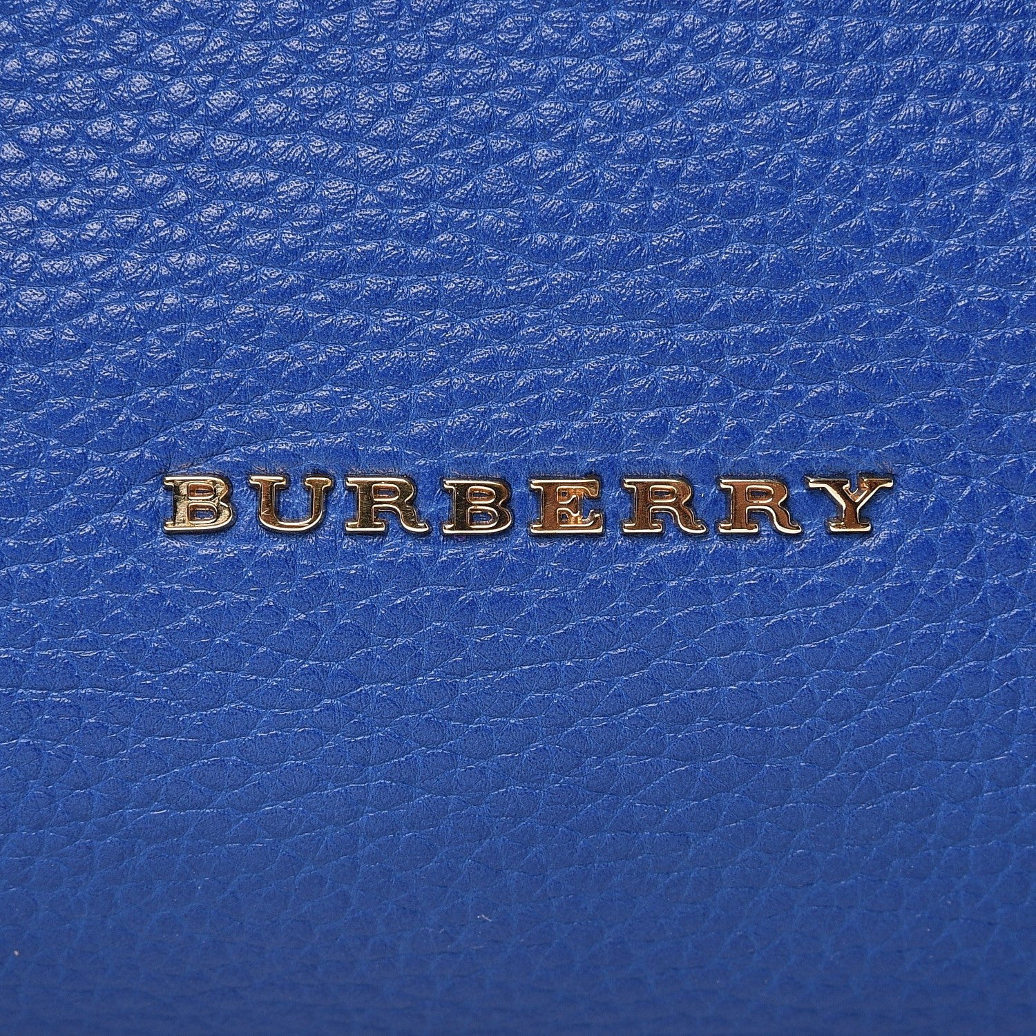 Burberry Grainy Calfskin Medium Baynard Tote Brilliant Blue 8 of 8