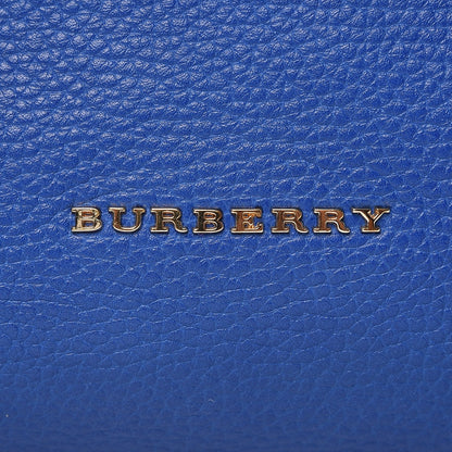 Burberry Grainy Calfskin Medium Baynard Tote Brilliant Blue 8 of 8