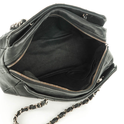 Chanel Calfskin Small Diamond Stitch Tote Black 5 of 7