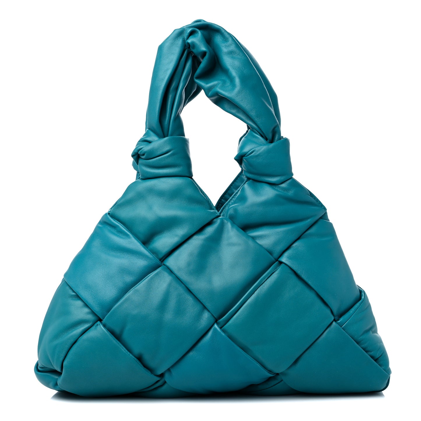 Lambskin Padded Lock Tote Blaster