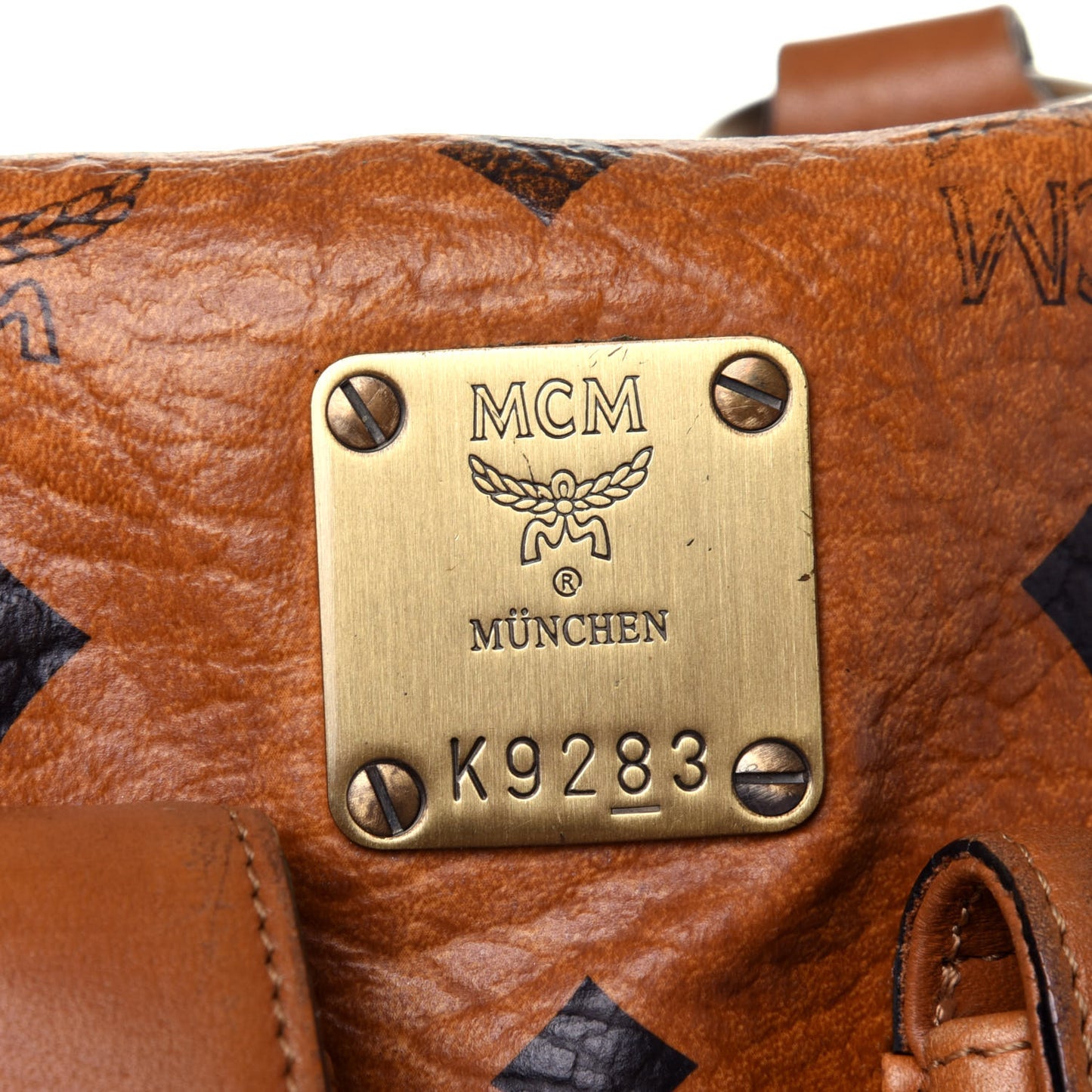 Visetos Satchel Cognac