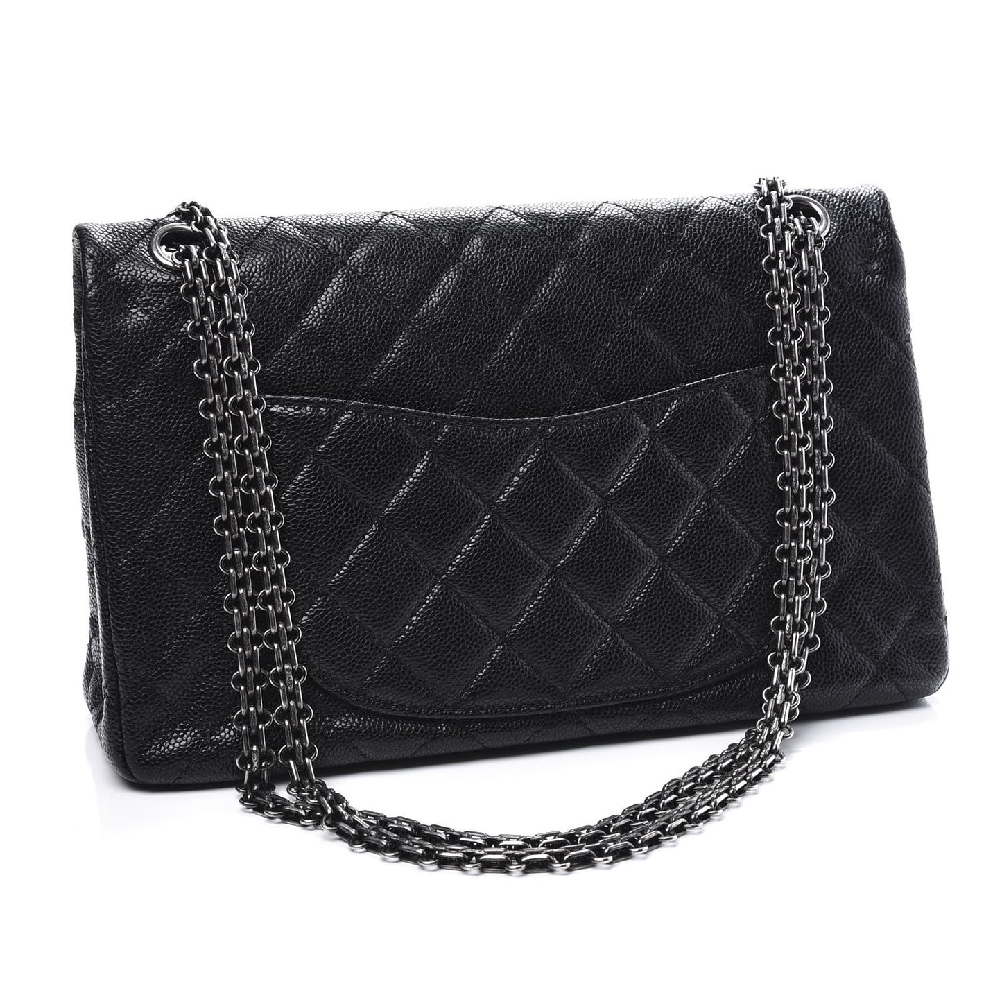 Caviar Quilted 2.55 Reissue 226 Flap Black