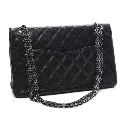 Chanel Caviar Quilted 2.55 Reissue 226 Flap Black 2 of 10